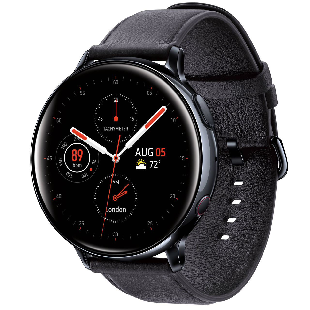 ساعت هوشمند سامسونگ Samsung مدلGalaxy Smart Watch Active2 40mm Leatherband 
